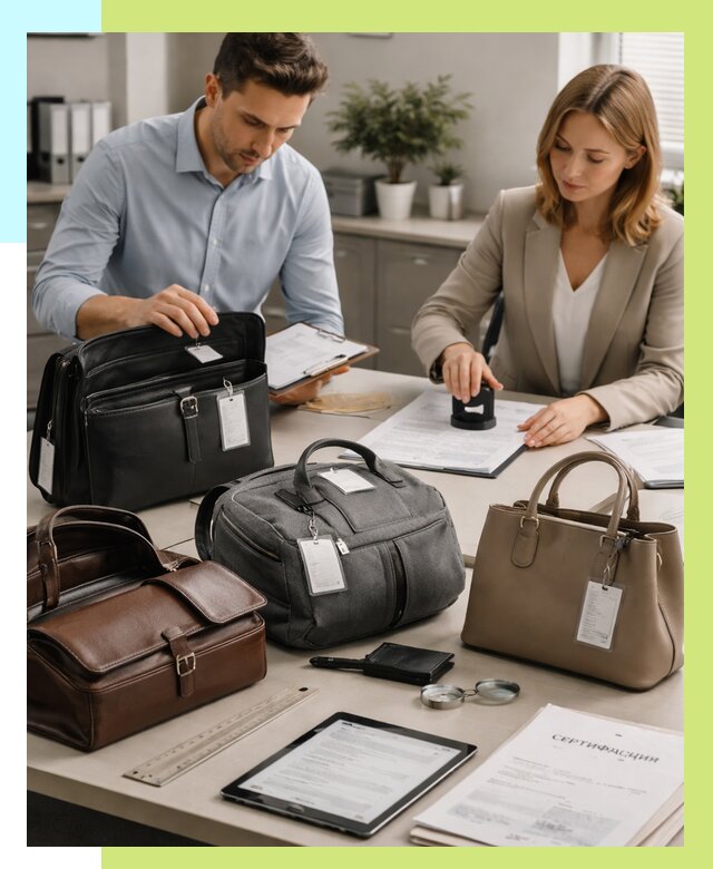 Сертификация сумок в Армавире от 7598 руб. | Алешин-Рмв