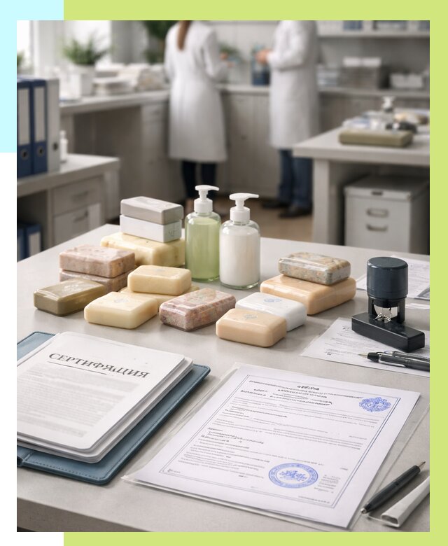 Сертификация мыла и сертификат на мыло в Армавире от 12157 | Алешин-Рмв
