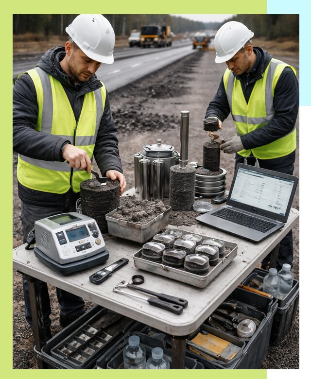 Сертификация асфальта: испытания и подтверждение в Армавире