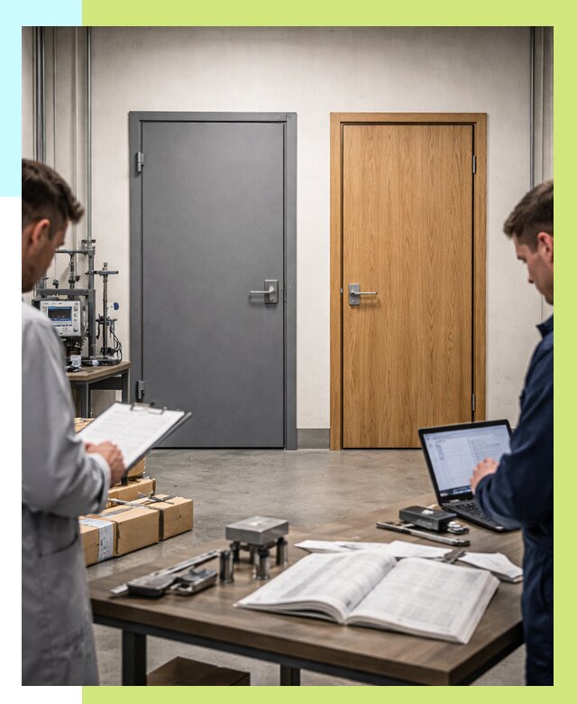 Сертификация дверей в Армавире от 8105 р. под ключ | Алешин-Рмв