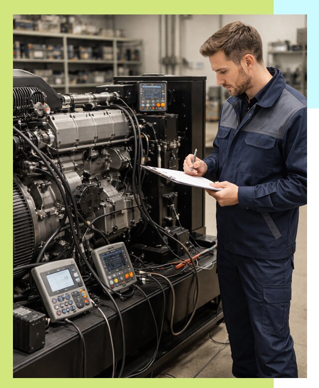 Сертификация дизельных генераторов и их оборудования в Армавире