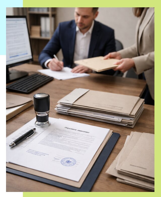 Отказное письмо для таможни в Армавире от 3039 р, Алешин-Рмв