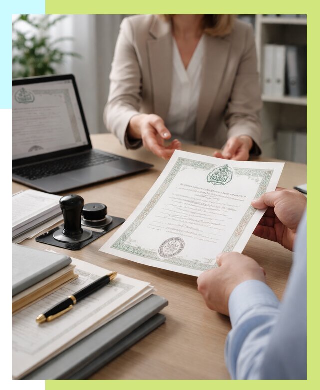 Халяль сертификат в Армавире, получить от 15197 р. | Алешин-Рмв