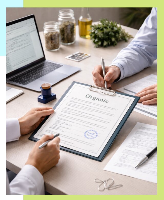 Оформление сертификат органик в Армавире от 30393 р. | Алешин-Рмв