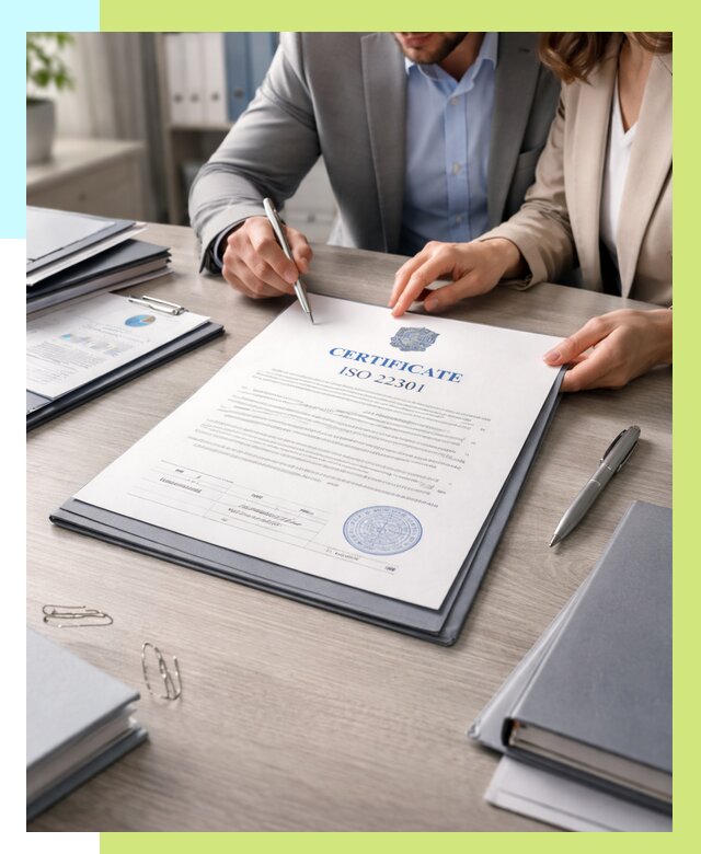 Сертификат ISO 22301 в Армавире от 45590 р. | Алешин-Рмв срочно