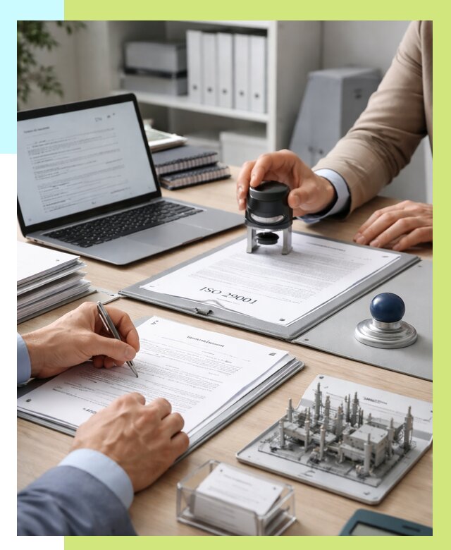 Сертификат ISO 29001 в Армавире под ключ от 75983 р. | Алешин-Рмв