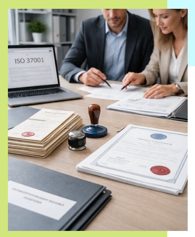 Получение сертификата ISO 37001 по системе борьбы с коррупцией в Армавире